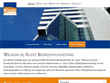 Tablet Screenshot of klotz.nu